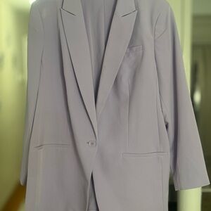Express Light Purple Blazer